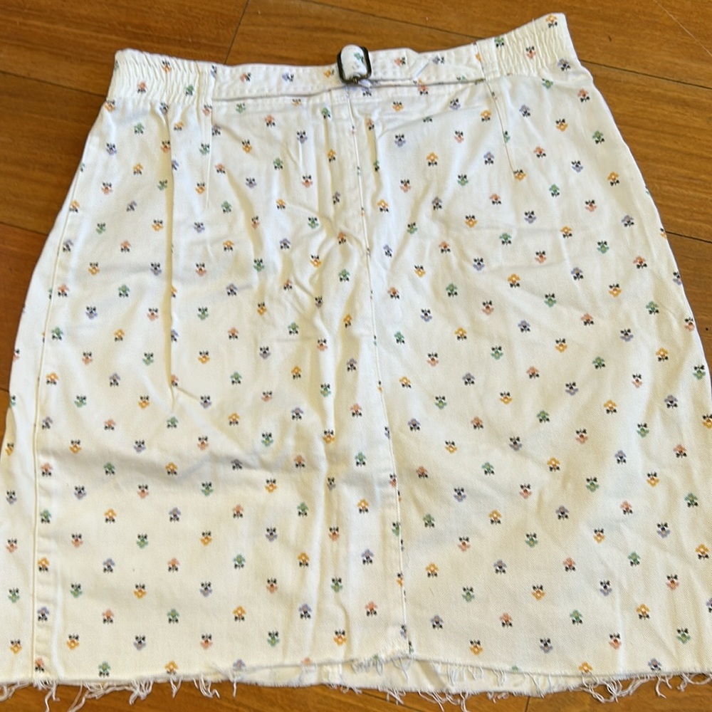 Russ Studios Denim Miniskirt 90s - Picture 4 of 6